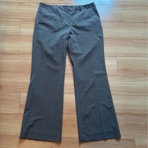 The Limited Chocolate Wide Leg Trousers Cassidy Fit light brown dress pants 12